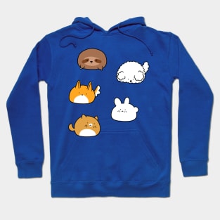 Cute Animal Blobs! Hoodie